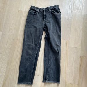 all saints mazzy w27 jeans cropped